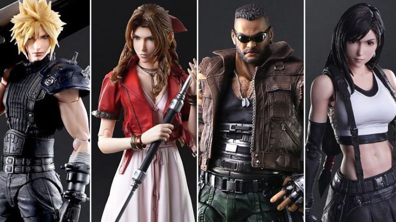 Play Arts Kai FF7 Remake Figures