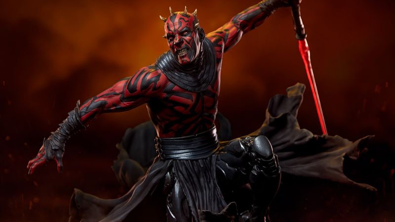 Darth Maul Mythos Statue 003