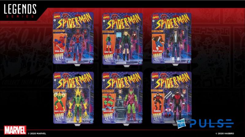 Marvel Legends Retro Spider Man Wave 017