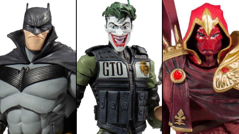 McFarlane Batman White Knight Figures