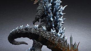X Plus Godzilla 2004 Statue 001