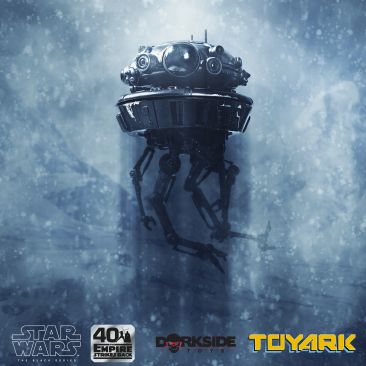 x Black Series Probe Droid 01