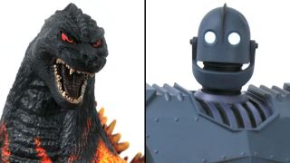 DST SDCC 2020 Godzilla and Iron Giant