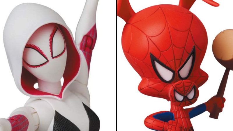 MAFEX Spider Gwen and Spider Ham 016