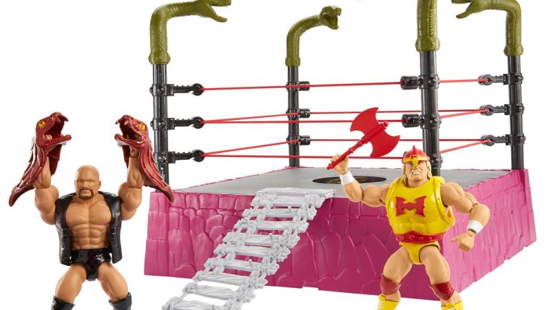 Masters of the WWE Rattlesnake Mountain Set 001