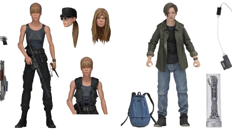 NECA T2 Sarah and John 2 Pack