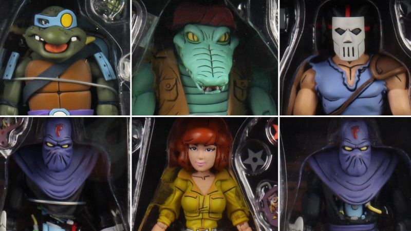 NECA TMNT Cartoon Wabe 3 Packaging