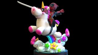 Deadpool Unicorn Q Fig Max