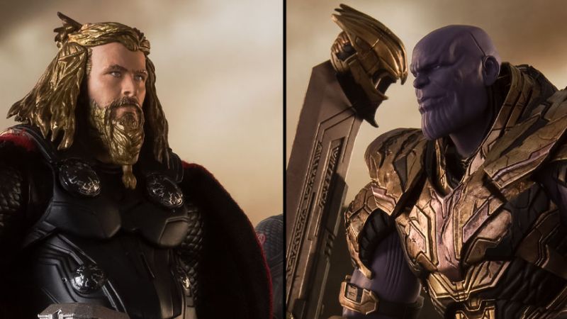 Endgame Final Batle Thor and Thanos SHF