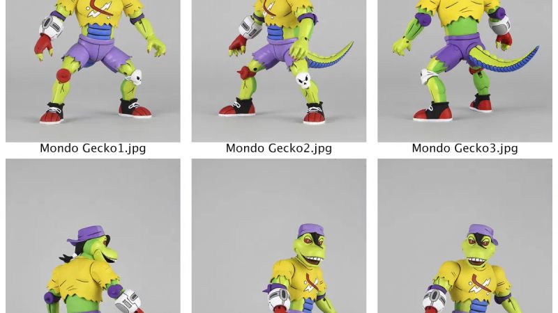 NECA TMNT Mondo Gecko Preview