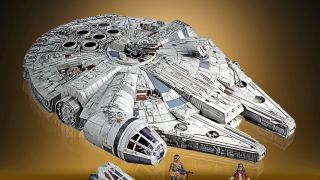 STAR WARS THE VINTAGE COLLECTION GALAXY’S EDGE MILLENNIUM FALCON SMUGGLER’S RUN Vehicle oop 2