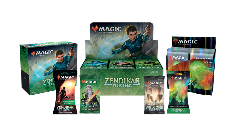 Zendikar Rising Booster Box Art Collector Pack Magic The Gathering