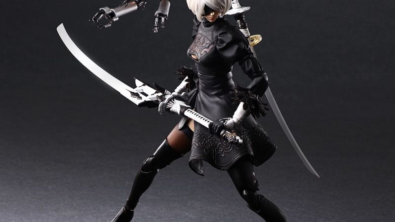 NieR Automata 2B Play Arts Kai DX 001