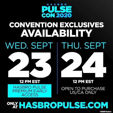 PulseCon 2020 Exclusives Sale