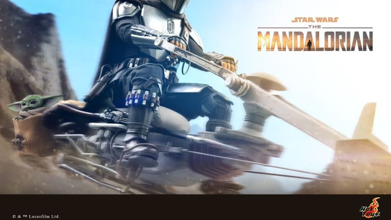 Hot Toys Mandalorian Speeder Bike Teaser