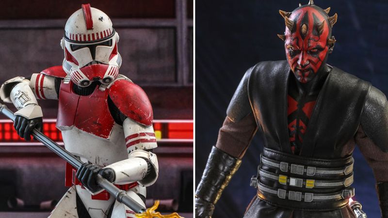 Maul and Clone Gaurd Hot Toys