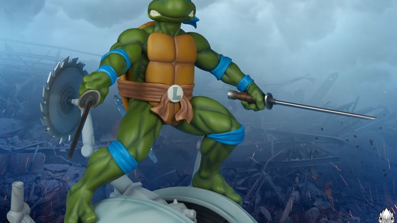 PCS TMNT Leo Statue 001