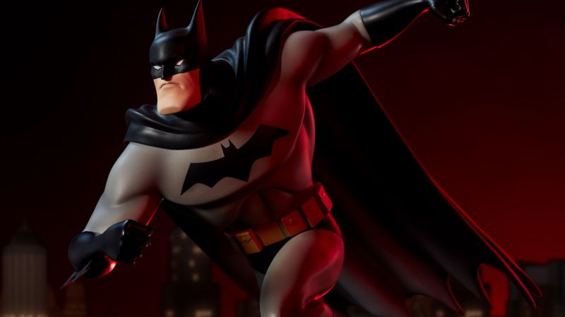 Sideshow Batman Animated Statue 003