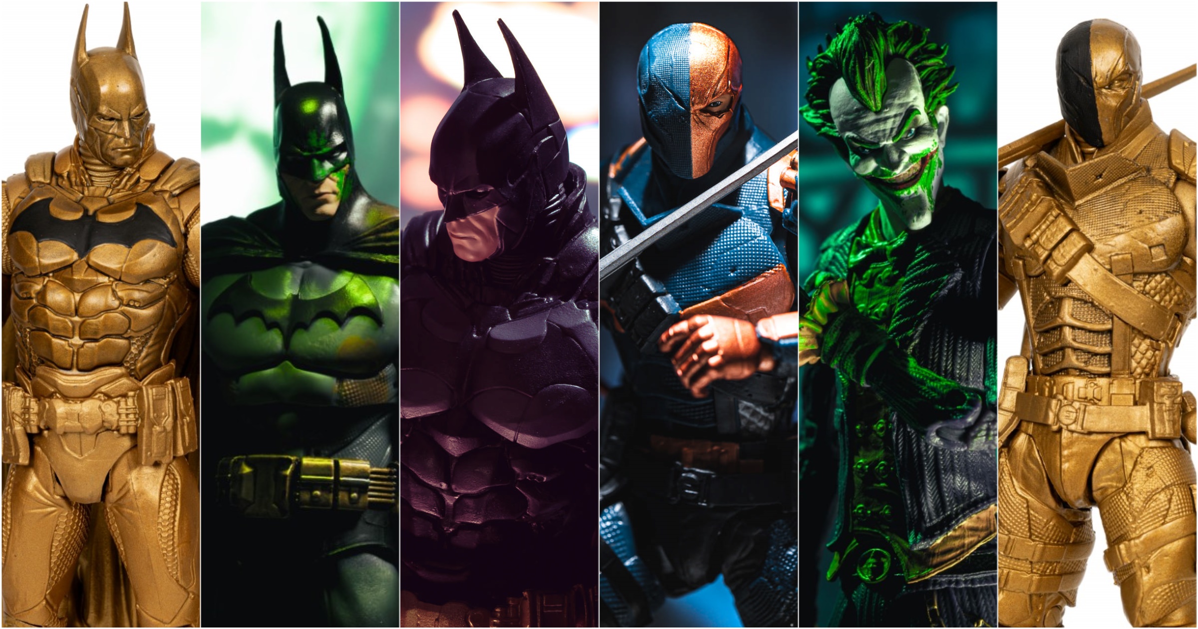 DC Multiverse Arkham Mega Gallery - Arkham Knight Batman, Origins  Deathstroke, Chase Figures and More! - The Toyark - News