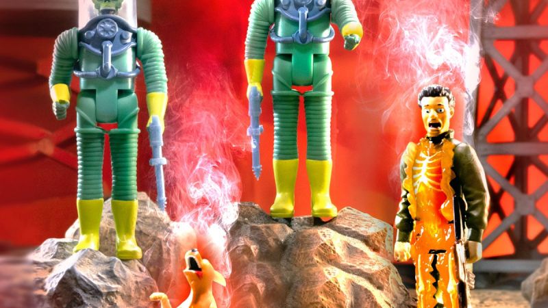 z Mars Attacks ReAction Figures