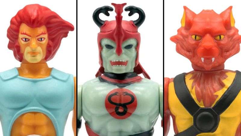 z Thundercats Toy Color ReAction Figures