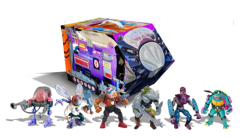 Playmates TMNT Mutant Module Retro Box Set 001