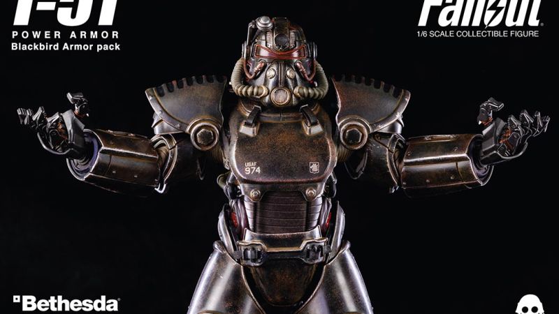 ThreeZero Fallout Blackbird Armor Pack 010