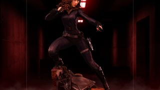 Iron Studios Black Widow Statue 001