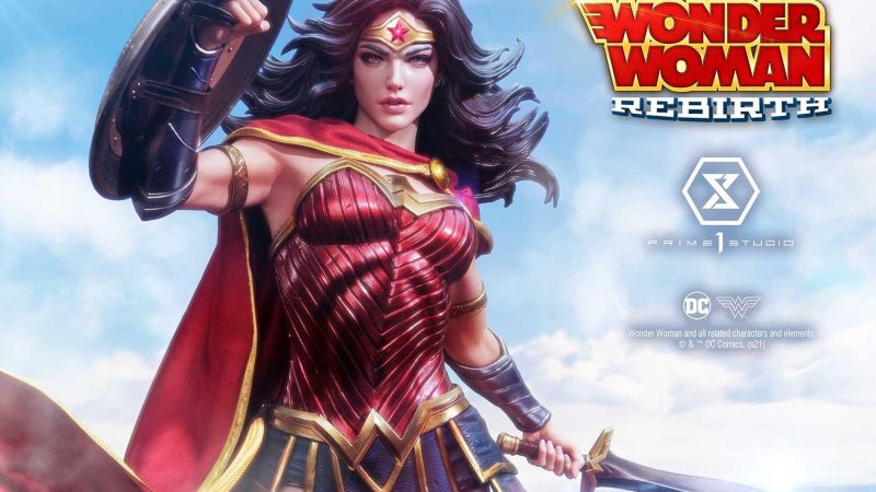 Prime 1 Black Wonder Woman Rebirth 005