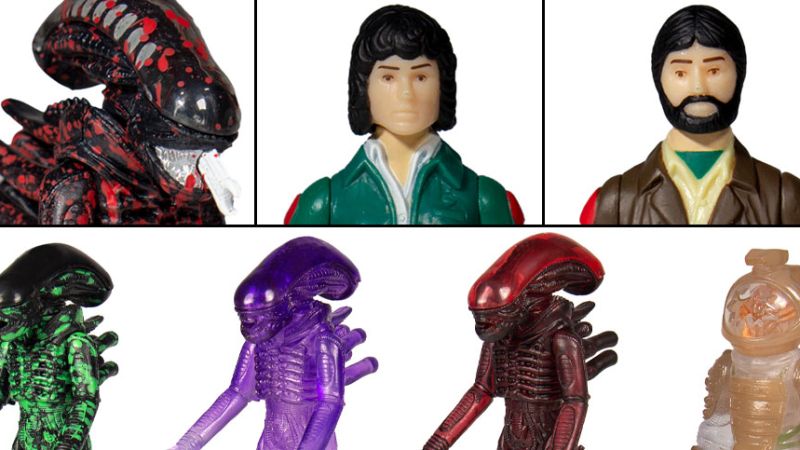 Z Alien ReAction Figures for April 2021