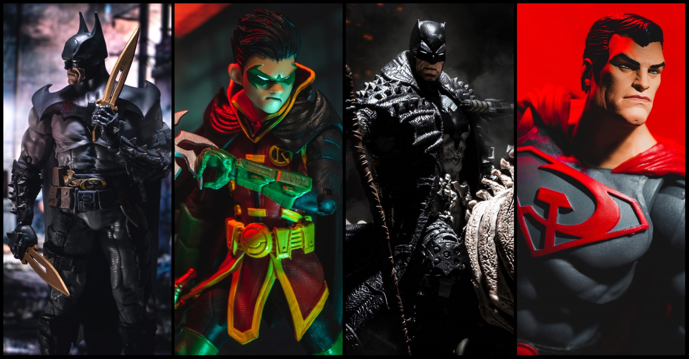 DC Multiverse Wave 4 Gallery - Robin, Death Metal Batman & Batcycle, Red  Son Superman and More - The Toyark - News