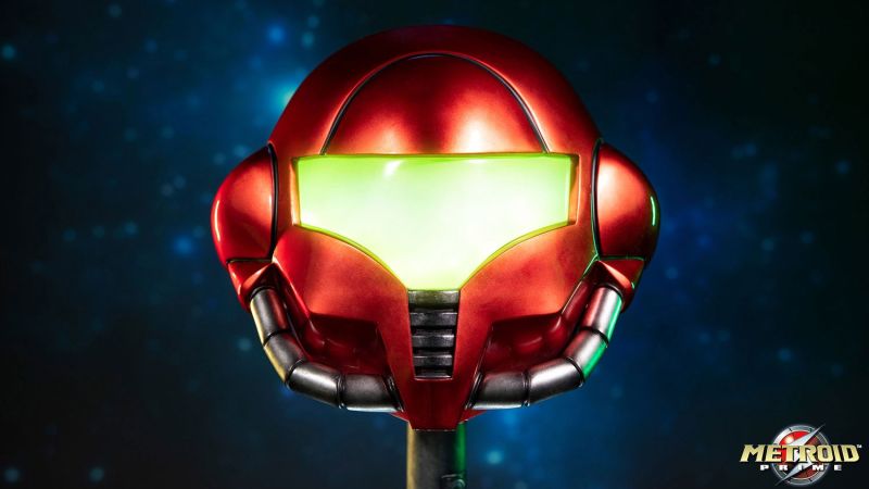 F4F Metroid Prime Samus Aran Helmet EX 013