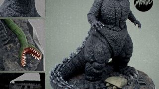 Godzilla 89 Premium Scale Statue 001