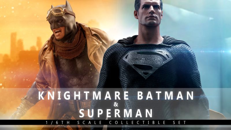 Hot Toys Knightmare Batman and Superman Set 001