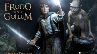 Prime 1 Frodo and Gollum Statue 001