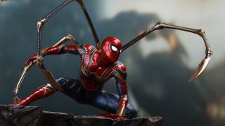 Queen Studios Iron Spider Statue 007