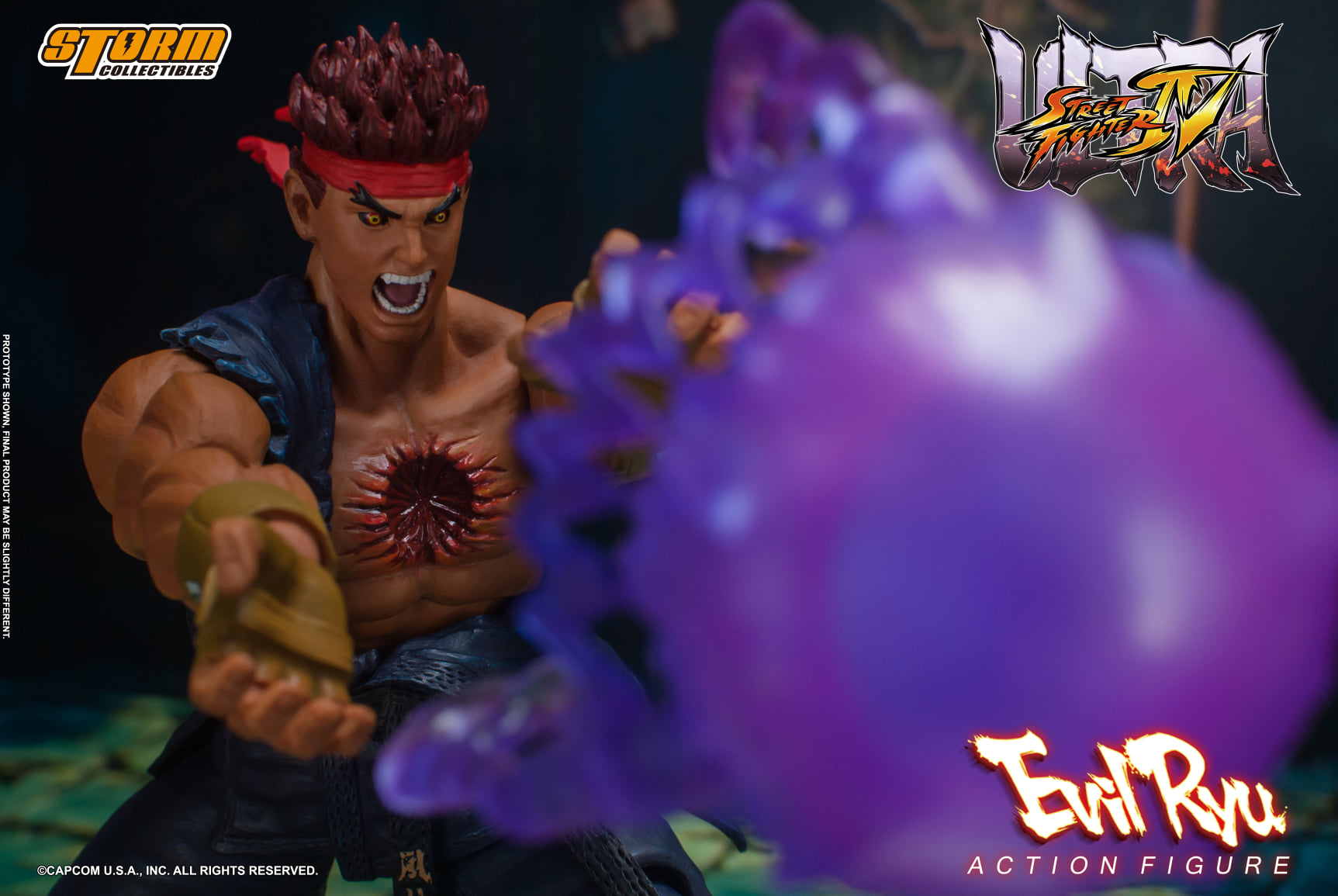 SOTA Unveils Street Fighter IV Ryu and Evil Ryu Statues - The Toyark - News