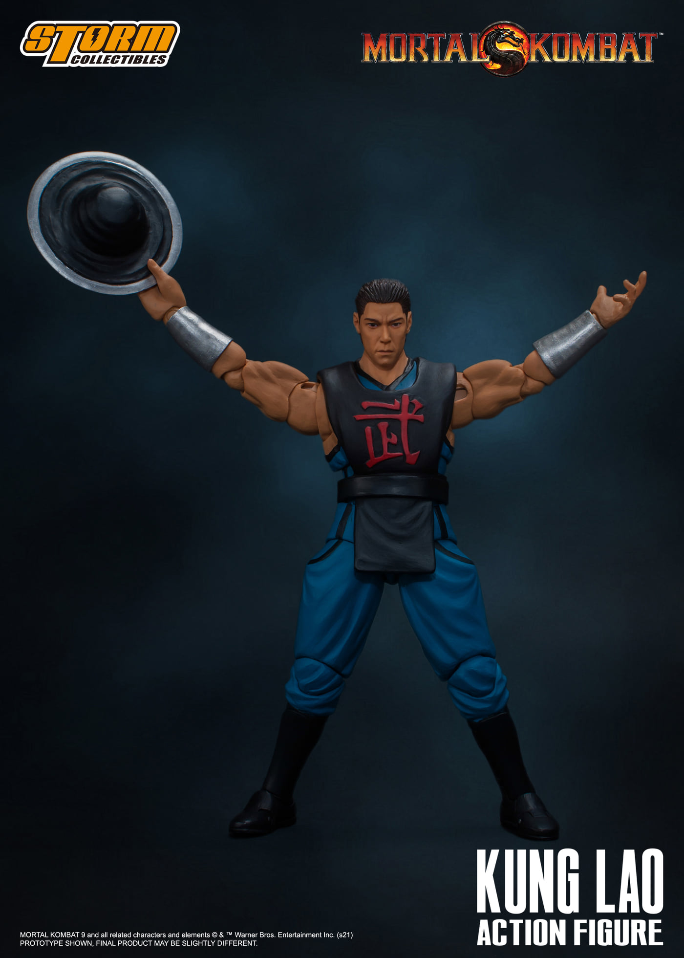 Storm Collectibles Mortal Kombat Kung Lao Oficial - Shoptoys Brinquedos e  Colecionáveis