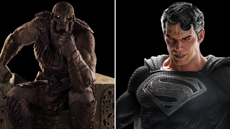 z Weta Justice League Superman and Darkseid