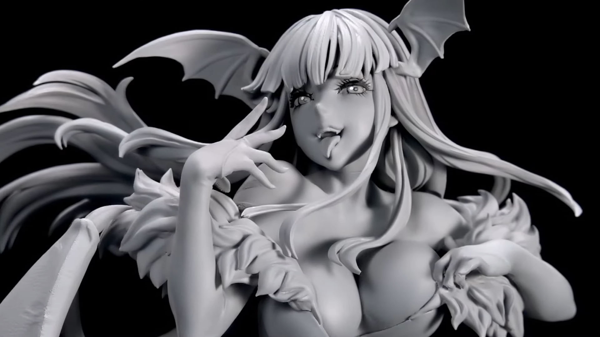 KOTOBUKIYA - (新品未開封)DARKSTALKERS モリガン 1/7 Morrigan Aensland figure KOTOBUKIYA VAMPIRE BISHOUJO 1/7