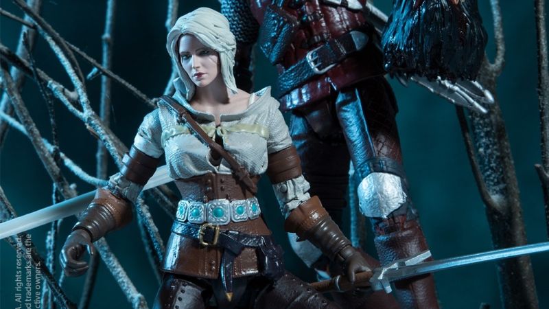 McFarlane Geralt and Ciri Preview