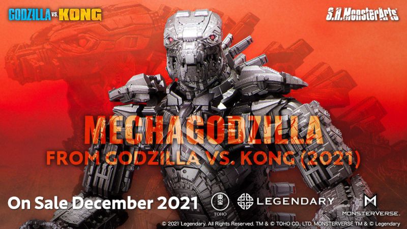 Godzilla vs Kong - S.H. MonsterArts Mechagodzilla - The Toyark - News