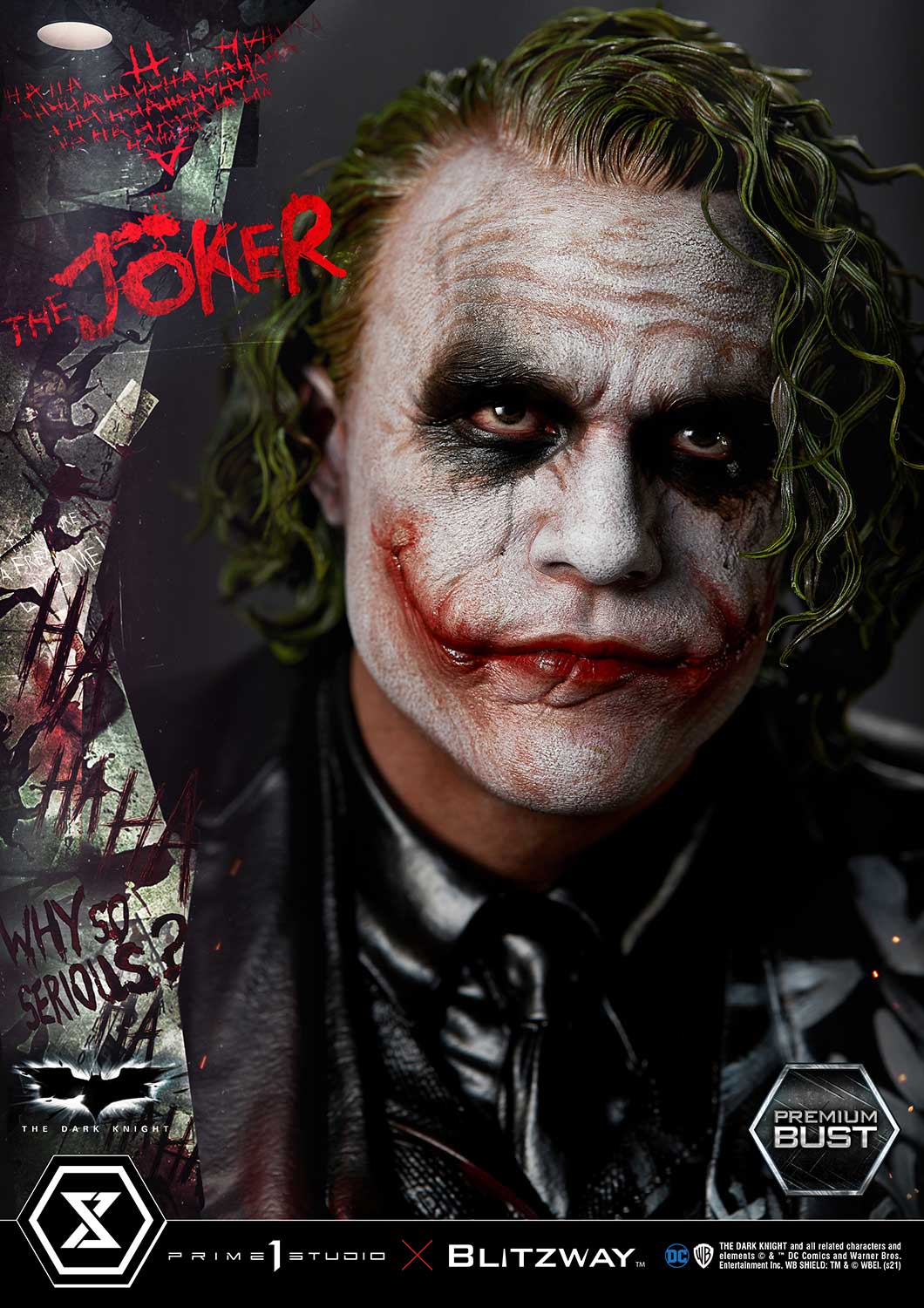 The Dark Knight - The Joker Bust by Blitzway - The Toyark - News