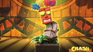 F4F Crash Bandicoot Aku Aku Mask Standard 001