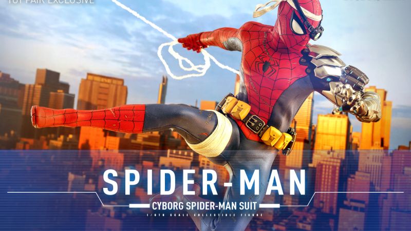 Hot Toys Cyborg Spider Man 001