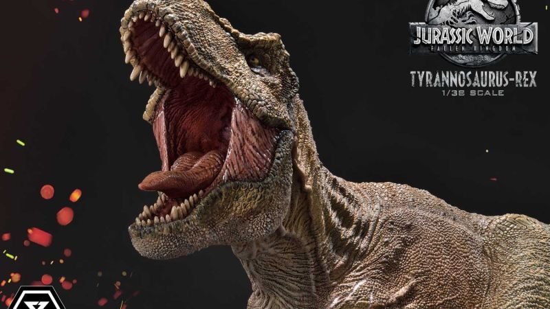 Prime 1 Studio Tyrannosaurus Rex Statue Jurassic World Fallen Kingdom 15