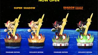 Shadow The Hedgehog Statues