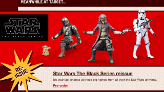 Target Star wars black series hasbro geek out