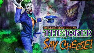 The Joker Say Cheese Statue 001
