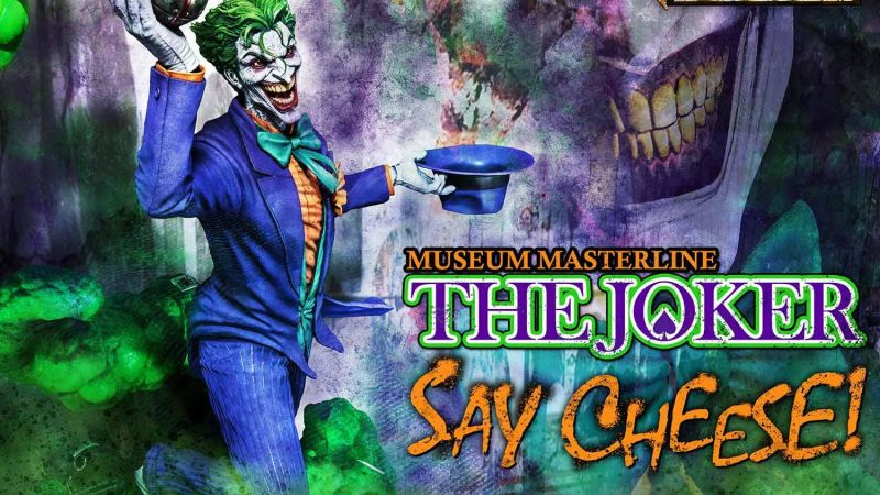 The Joker Say Cheese Statue 001